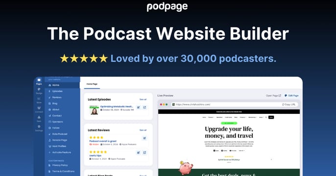 Podpage screenshot
