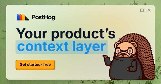 PostHog screenshot