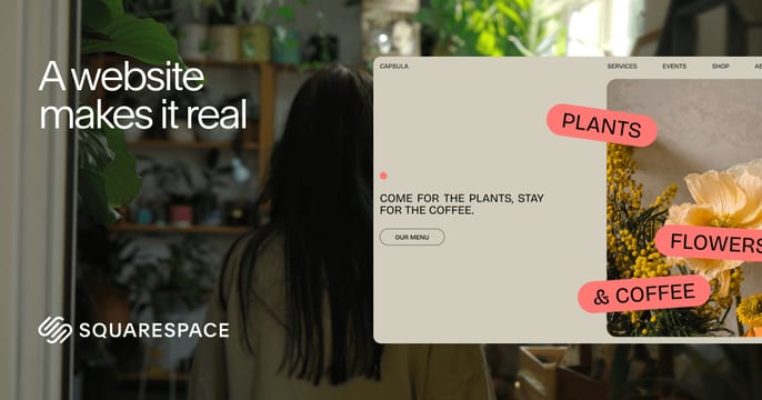 Squarespace screenshot