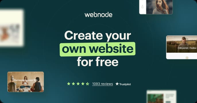 Webnode screenshot