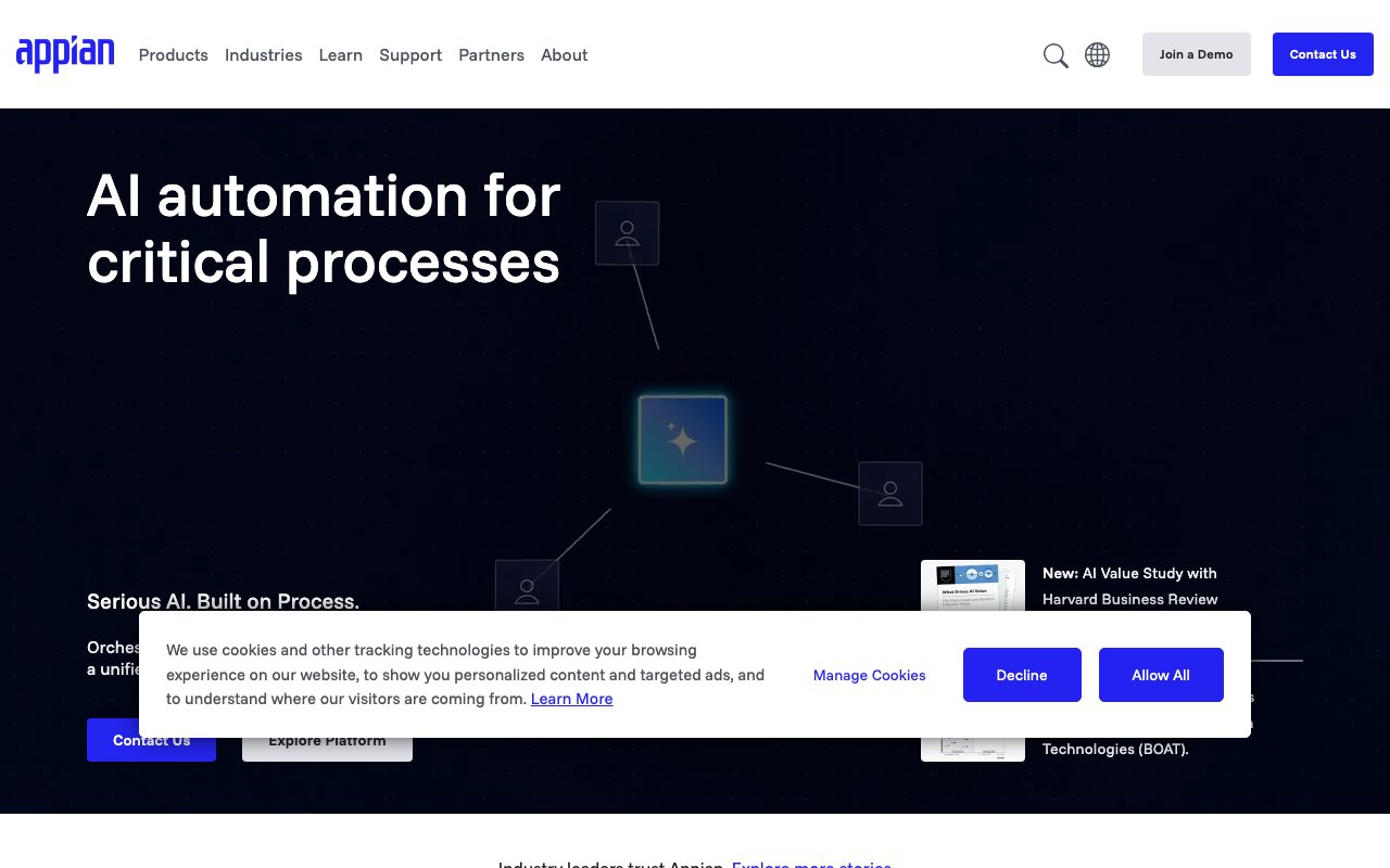 Appian screenshot