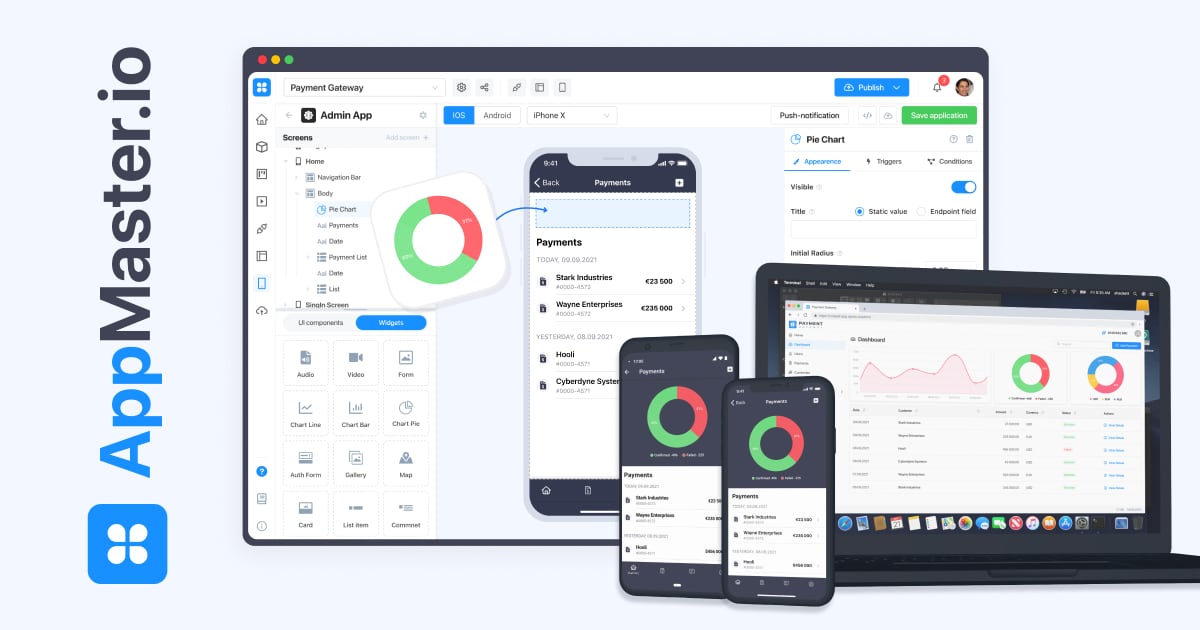 AppMaster screenshot