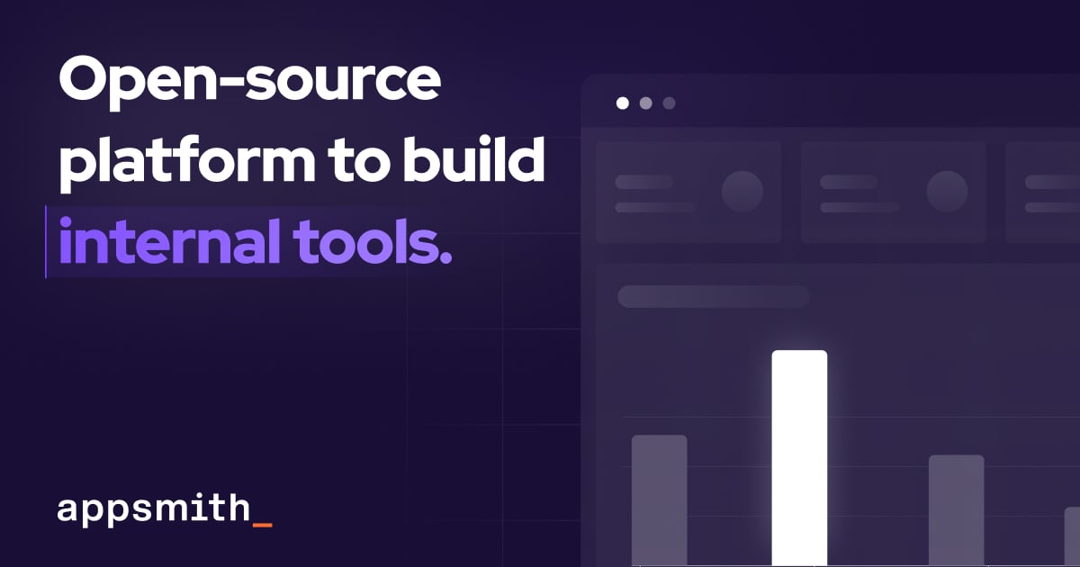 Appsmith screenshot