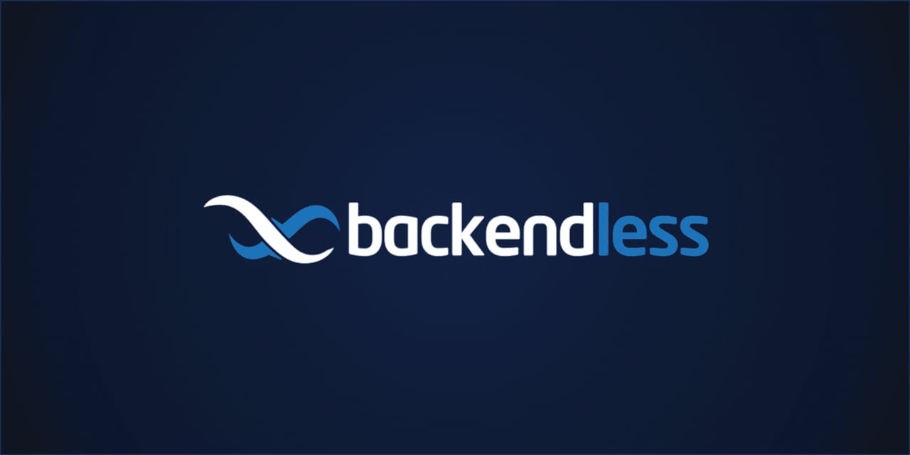 Backendless screenshot