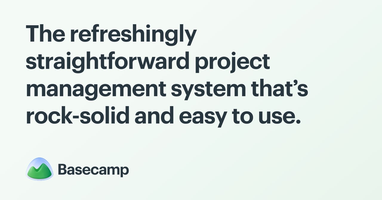 Basecamp screenshot