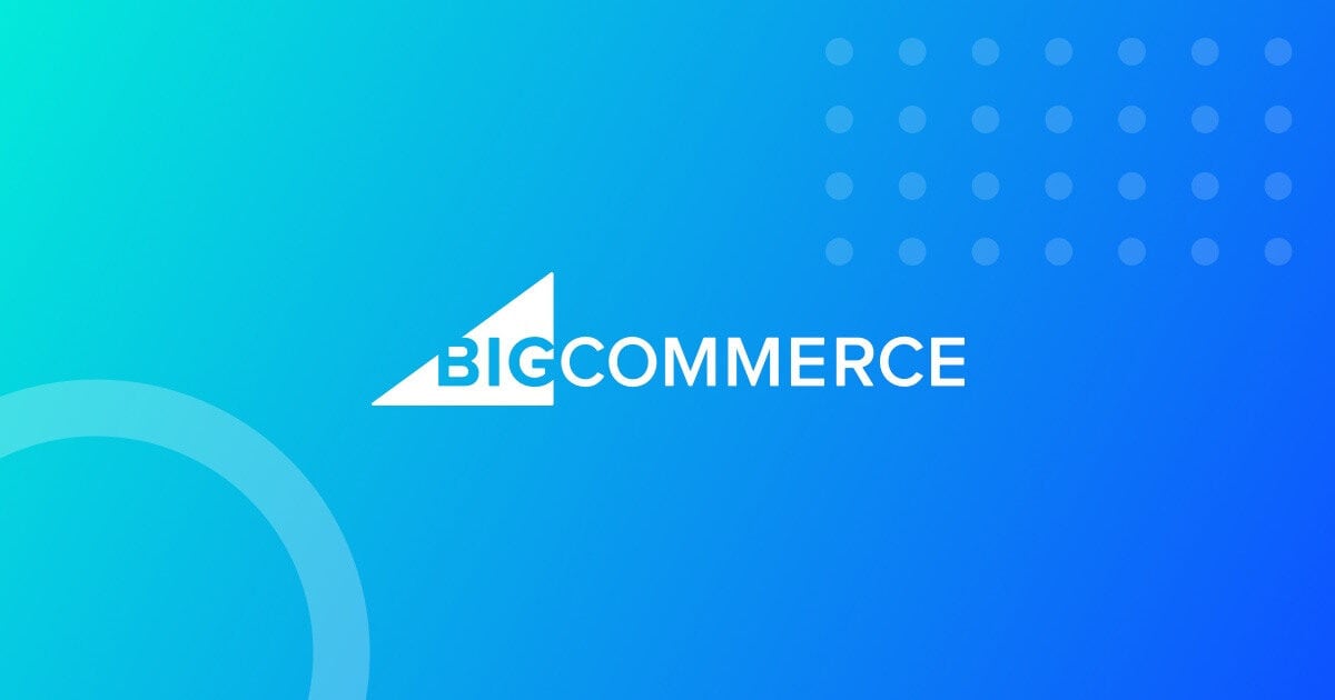 BigCommerce screenshot