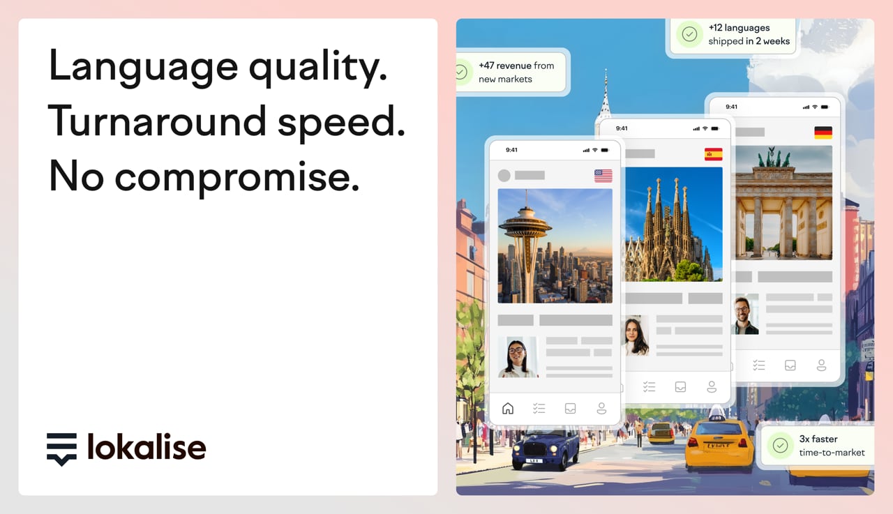 Lokalise screenshot