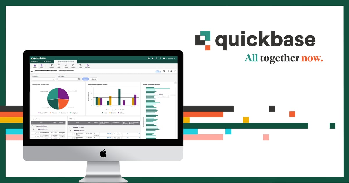 Quickbase screenshot