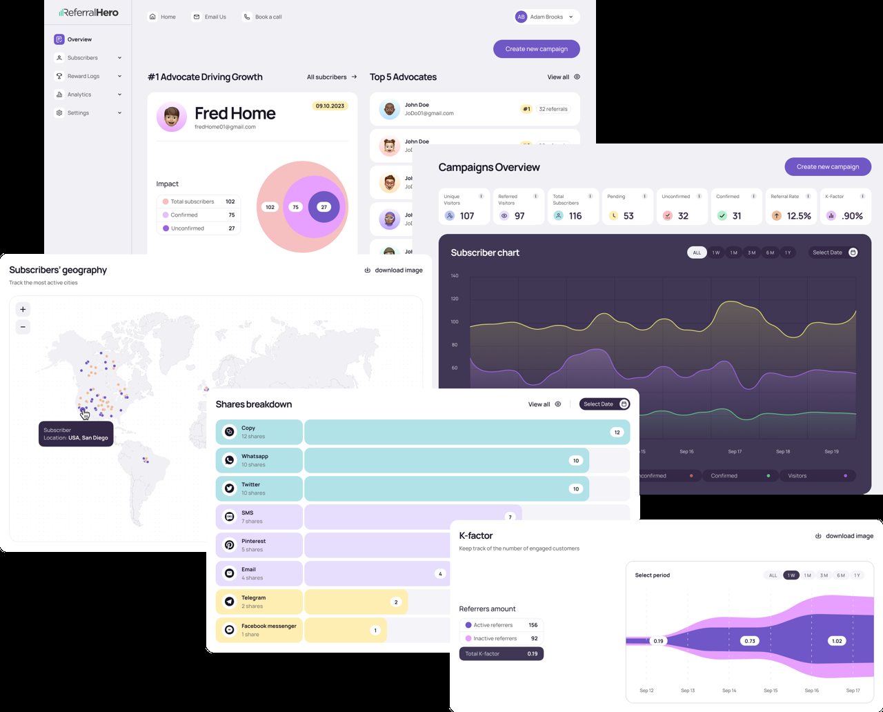 ReferralHero primary screenshot