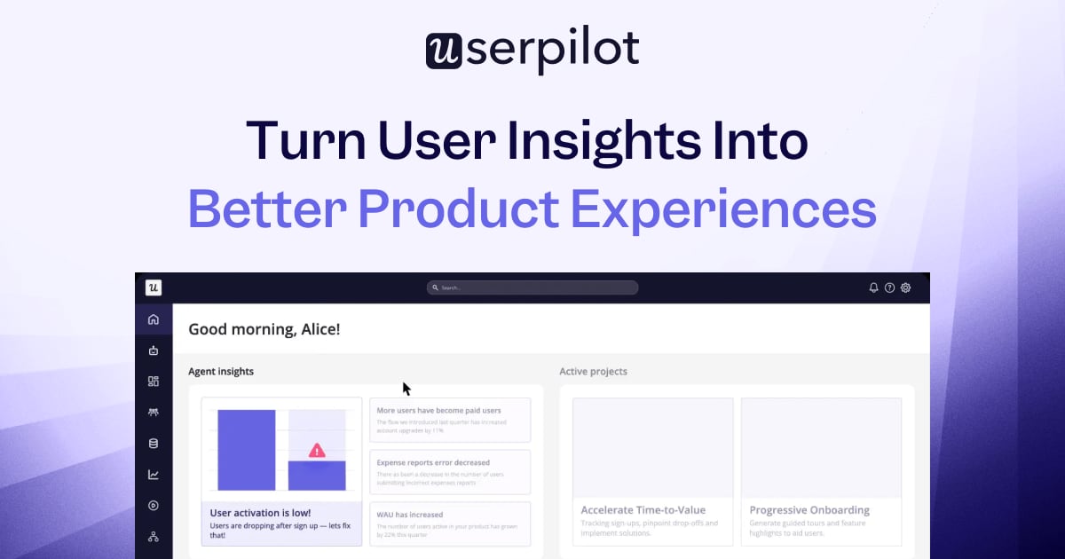 Userpilot screenshot