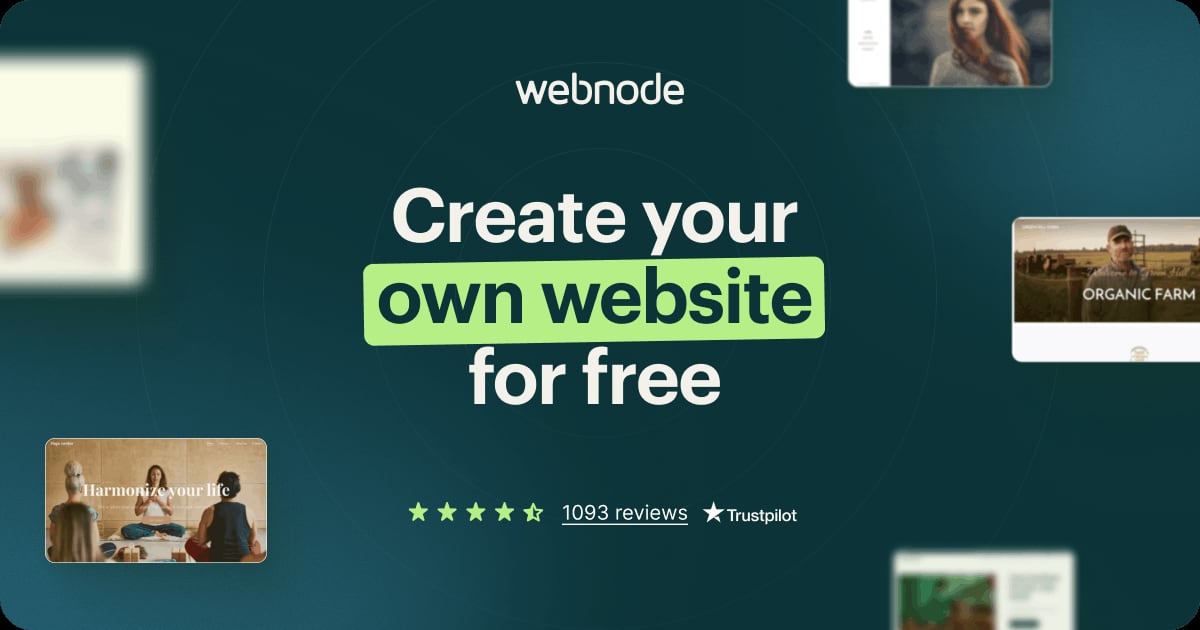 Webnode screenshot