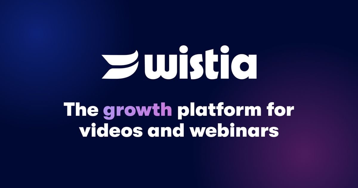 Wistia screenshot